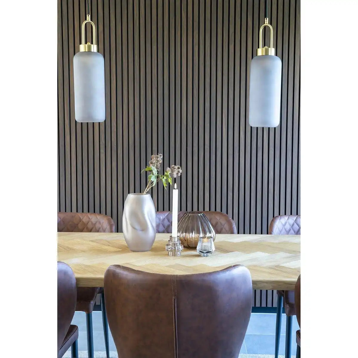 Vase - Braun - HomeDesign Knaus