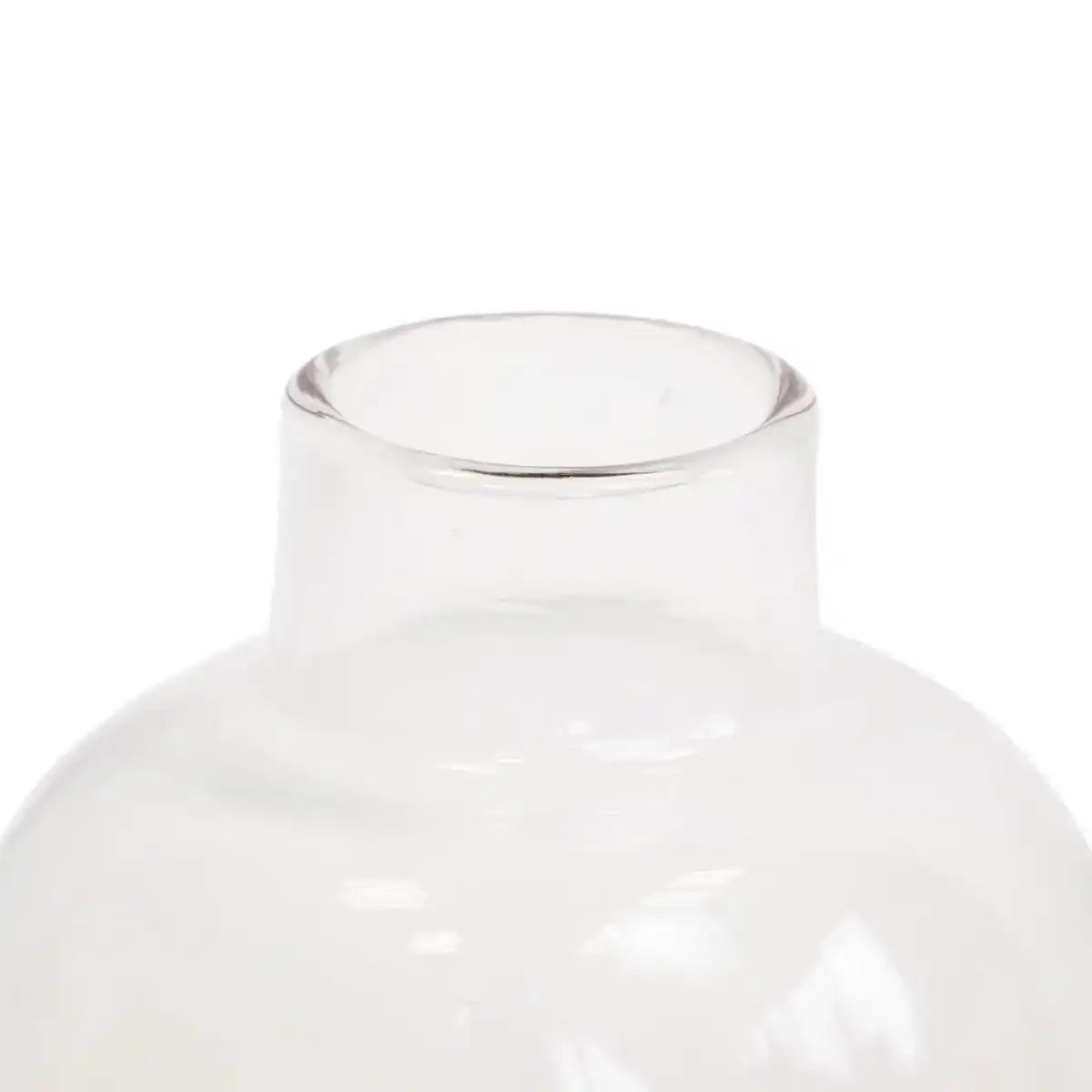 Vase - Glas - Dipdye - Klar/Braun - 12x16cm - HomeDesign Knaus