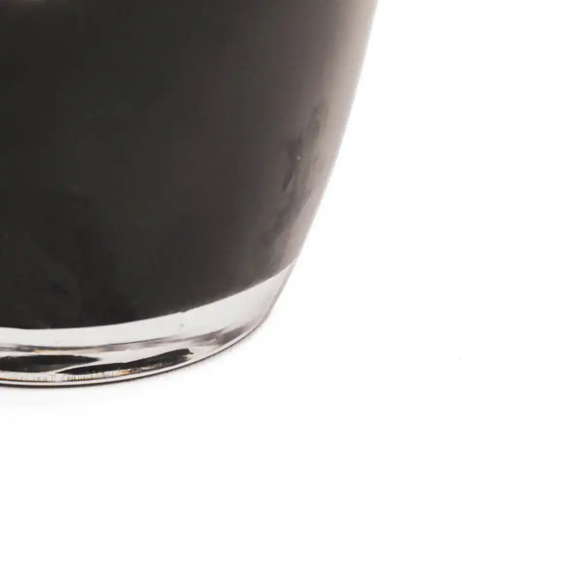 Vase - Glas - Dipdye - Klar/Braun - 15x22cm - HomeDesign Knaus