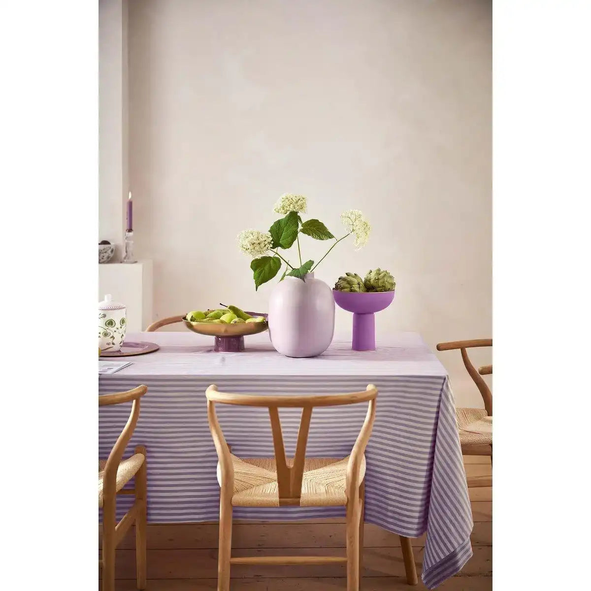 Vase Metall Matt Lila 32cm - HomeDesign Knaus