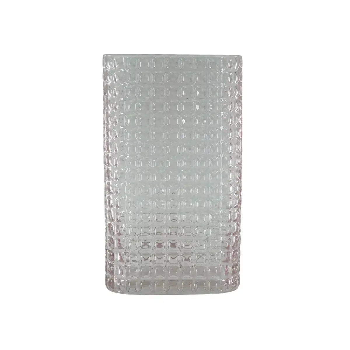 Vase - Ribble - Glas - Rosa - 15x8x25cm - HomeDesign Knaus