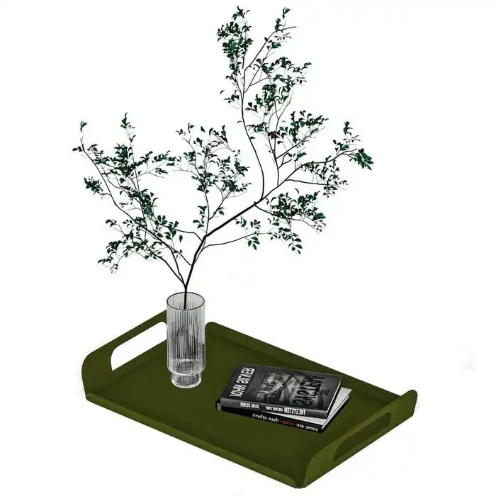 Vigor Tablett Serviertablett Metall Pulverbeschichtet Tablett 32 cm - HomeDesign Knaus