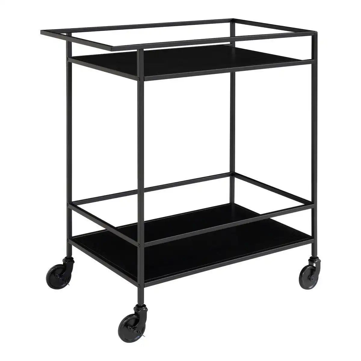 Vita Barwagen – Schwarz, 68 x 40 x 79 cm - HomeDesign Knaus