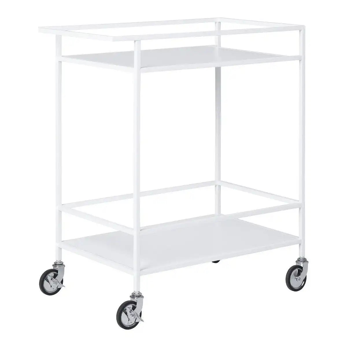 Vita Barwagen – Weiß, Stahl, 68 x 40 x 79 cm - HomeDesign Knaus