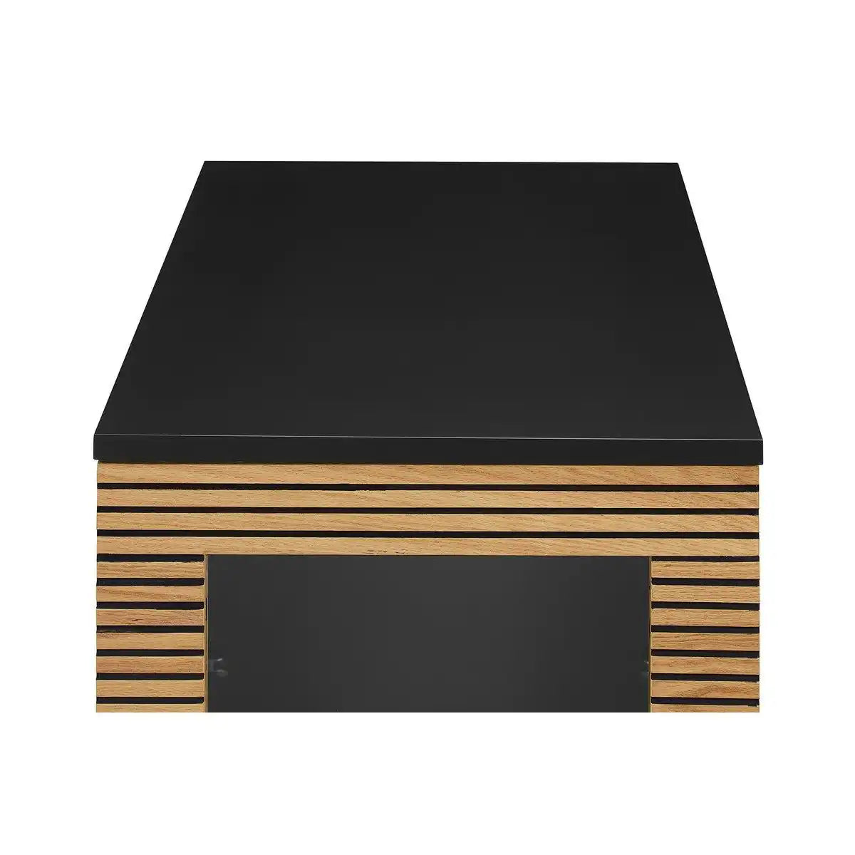 Vitrine 1-türig Eiche Echtholzfurnier - HomeDesign Knaus