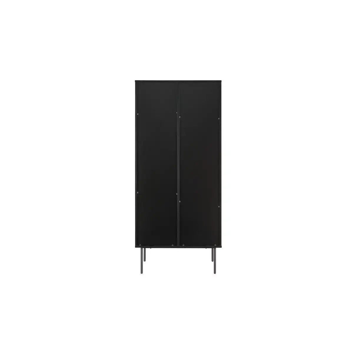 Vitrine 2-türig Eiche Echtholzfurnier - HomeDesign Knaus
