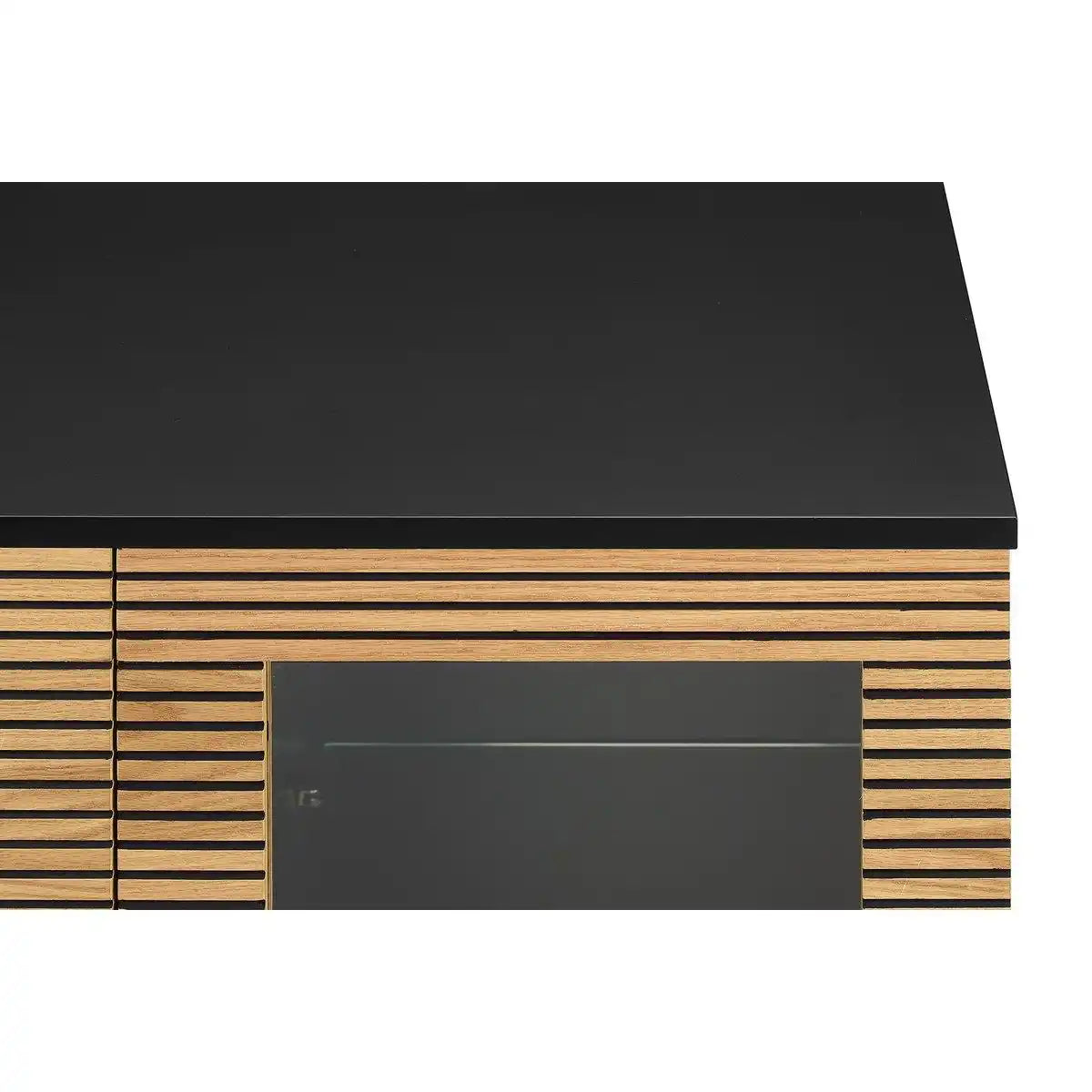 Vitrine 2-türig Eiche Echtholzfurnier - HomeDesign Knaus