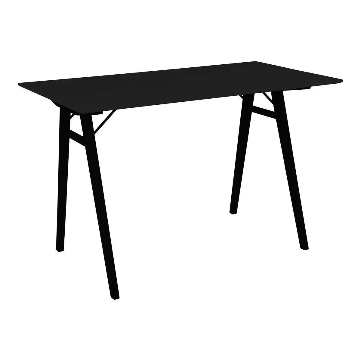 Vojens Schreibtisch - Schwarz - HomeDesign Knaus