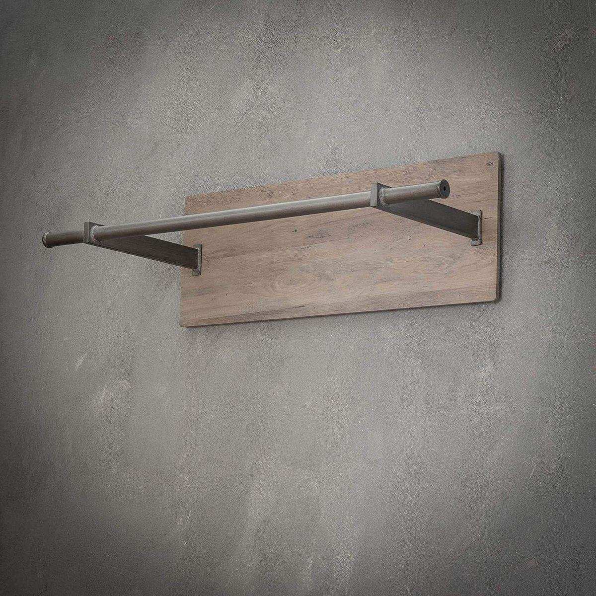 Wandgarderobe 85 cm Eiche Dekor - HomeDesign Knaus