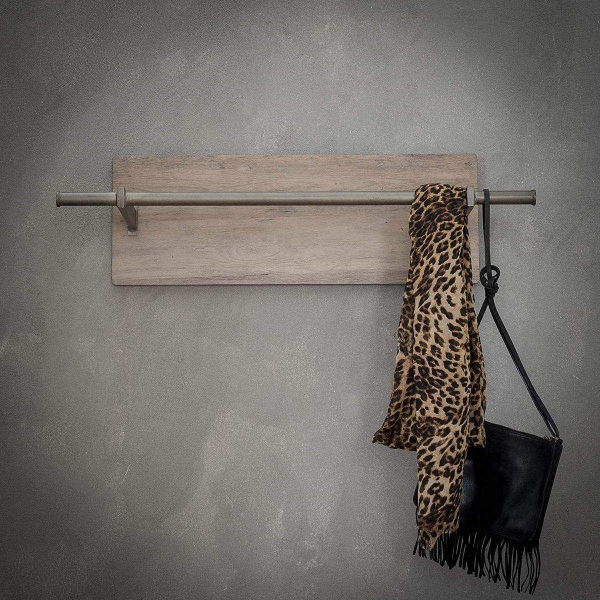 Wandgarderobe 85 cm Eiche Dekor - HomeDesign Knaus