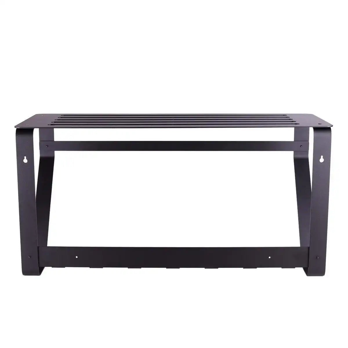 Wandgarderobe mit 7 Haken Hutablage Eisen Garderobenleiste - HomeDesign Knaus