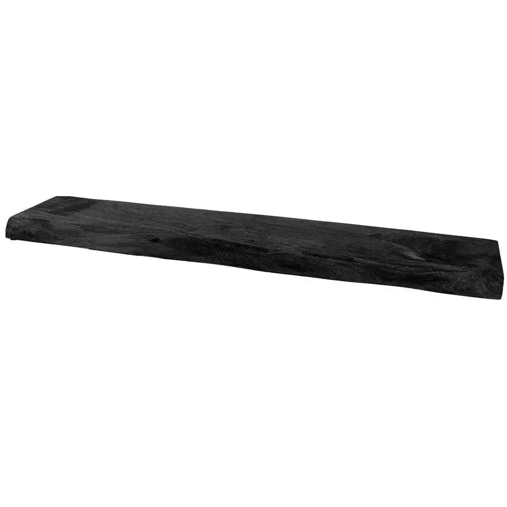 Wandregal Pure Black Mango Wood 100 cm - HomeDesign Knaus