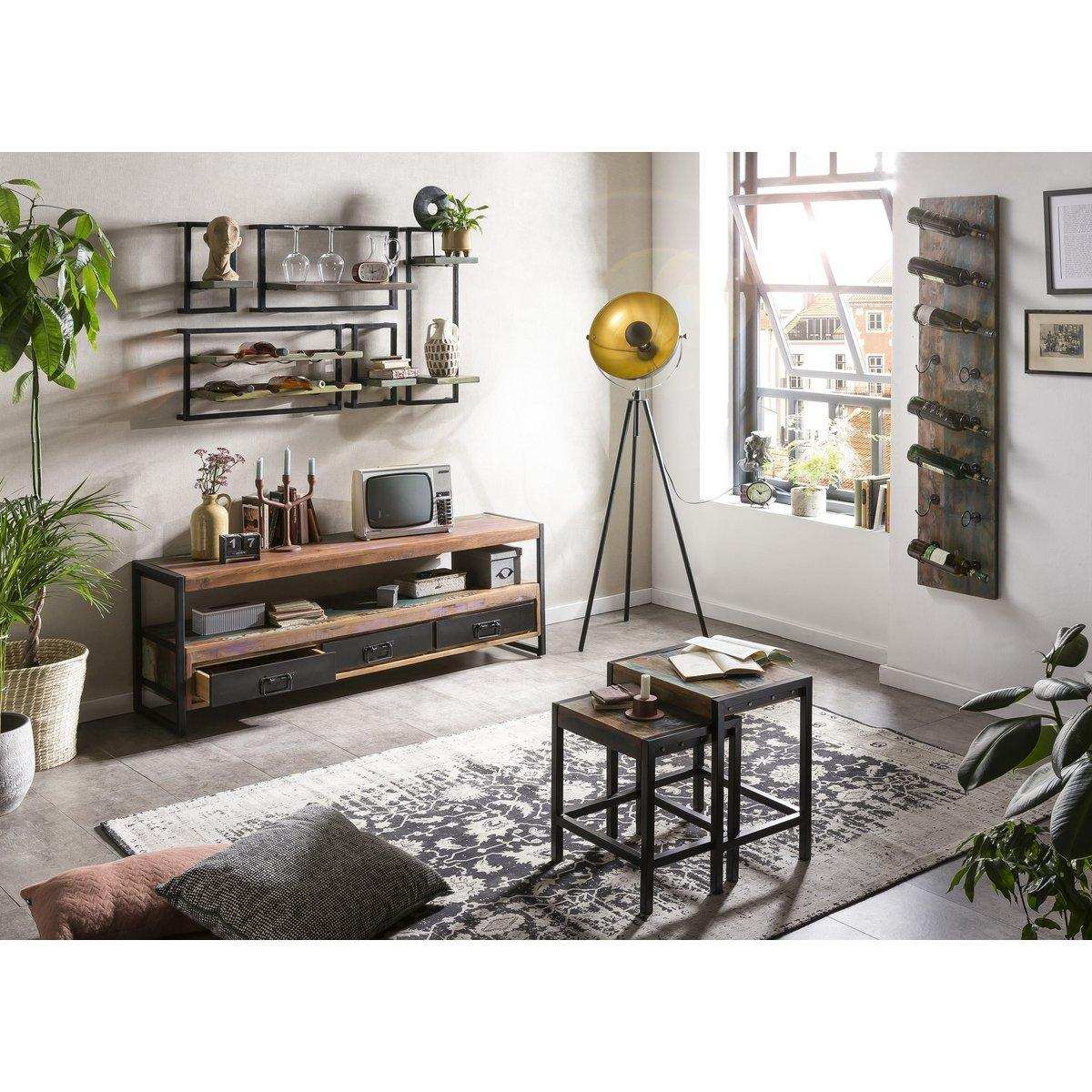Wandregal-Set, 5-teilig - HomeDesign Knaus