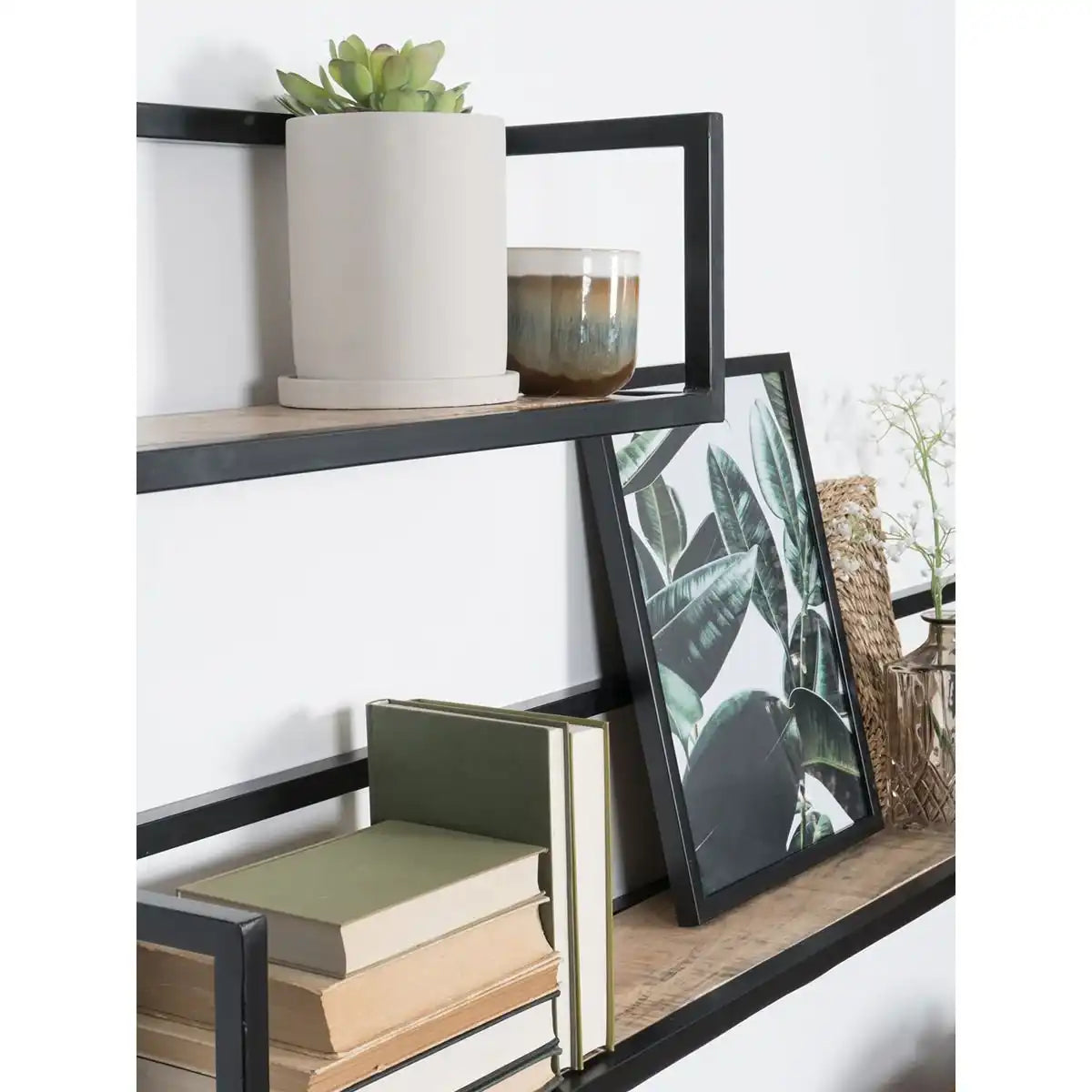 Wandregal Vintage 140 cm - HomeDesign Knaus