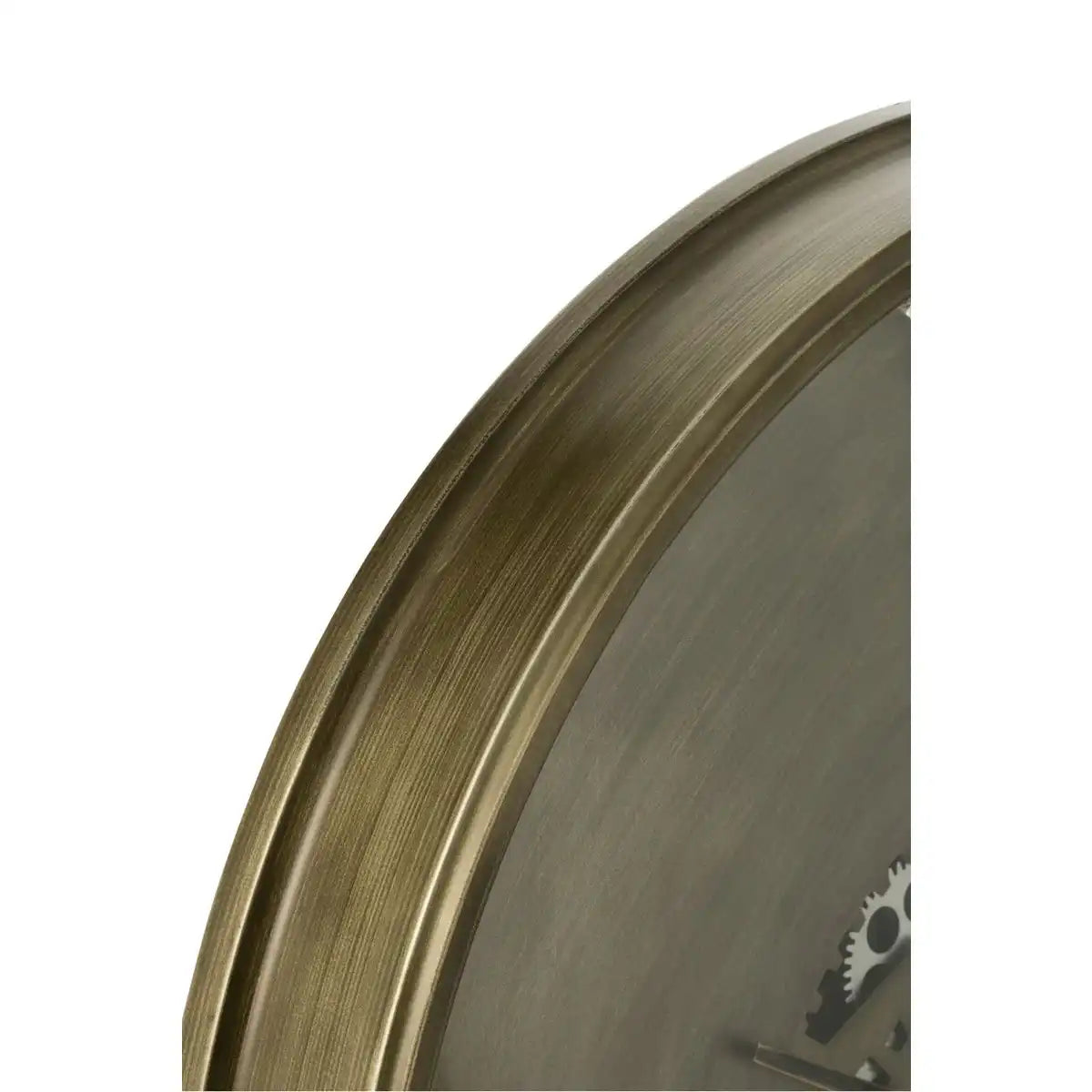 Wanduhr „Klok Roman Figuren“, Ø 80 cm, Kupfer-Metall - HomeDesign Knaus