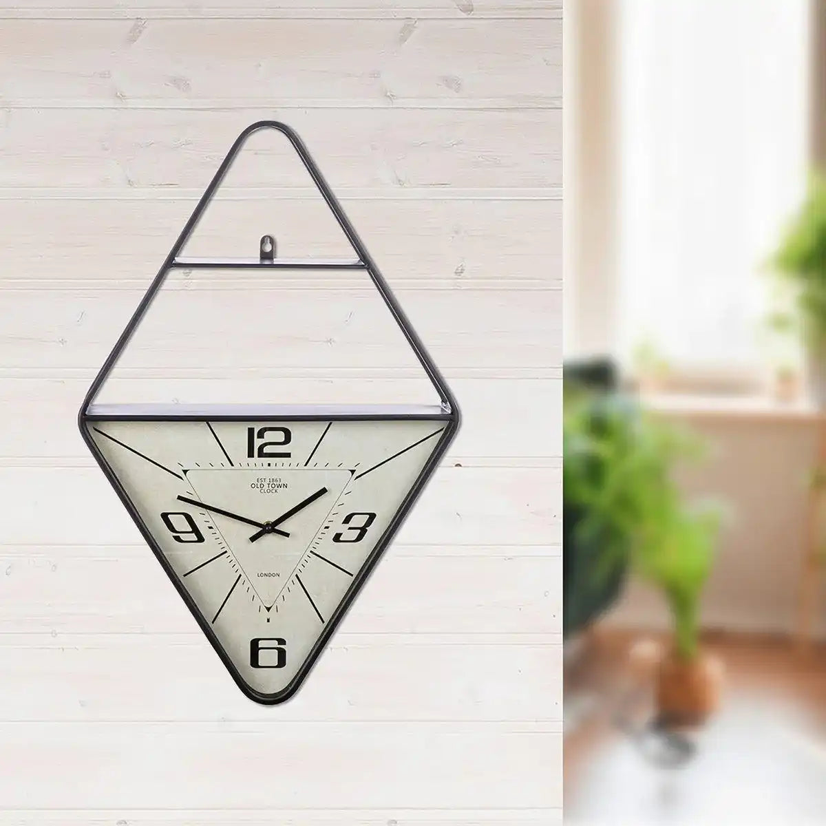 Wanduhr Raute Kreale, H.65 cm - HomeDesign Knaus