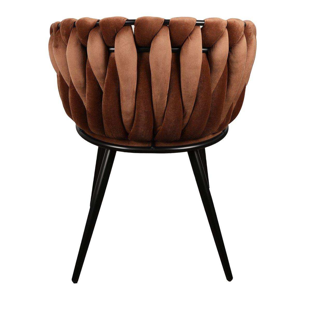 Wave Stuhl Kupfer (2er Set) - HomeDesign Knaus