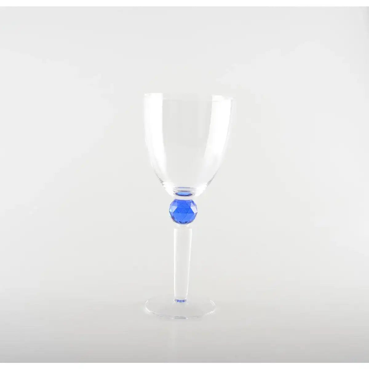 Weingläser mit runden Diamantfuß 4 Farben - Los 4 - HomeDesign Knaus