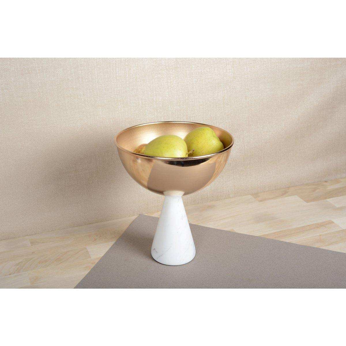 Weiß und rosa Doree 20.5x20.5x24cm - HomeDesign Knaus