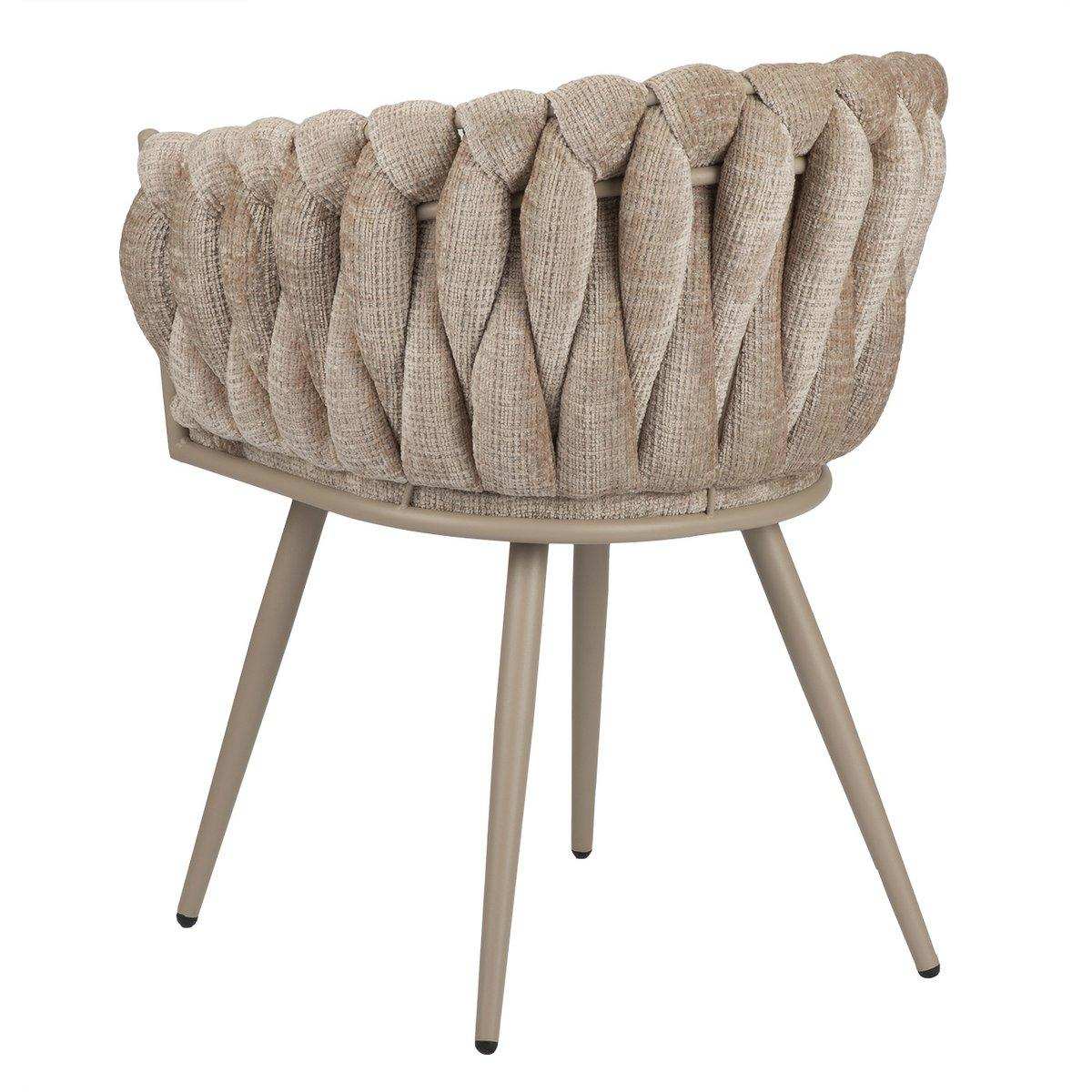 Wellenstuhlcreme (Set von 2) - HomeDesign Knaus