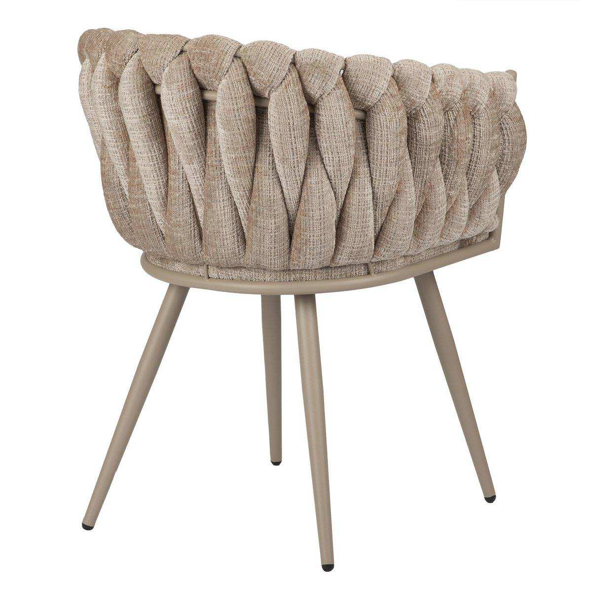 Wellenstuhlcreme (Set von 2) - HomeDesign Knaus