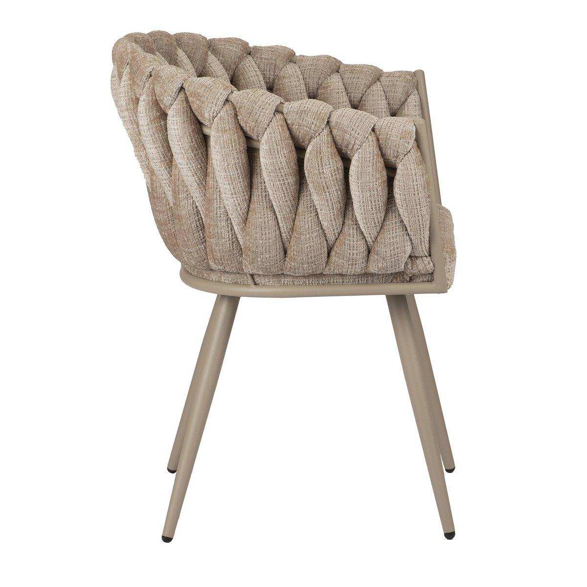 Wellenstuhlcreme (Set von 2) - HomeDesign Knaus