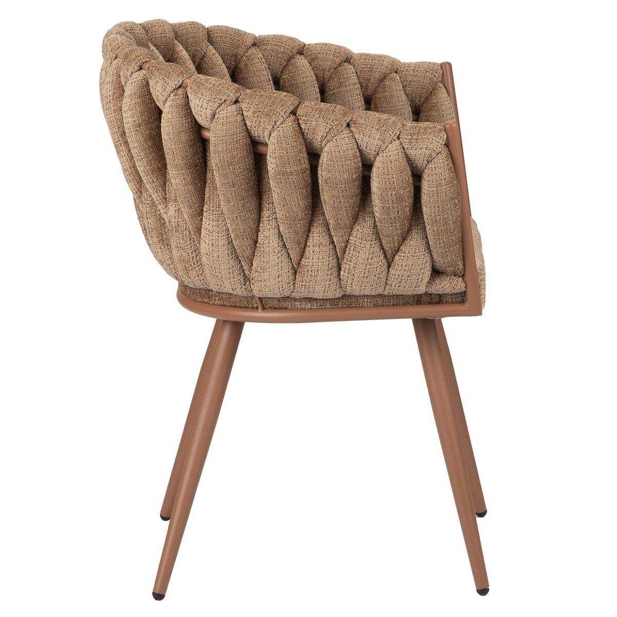 Wellenstuhlkaramell (2) Set) - HomeDesign Knaus