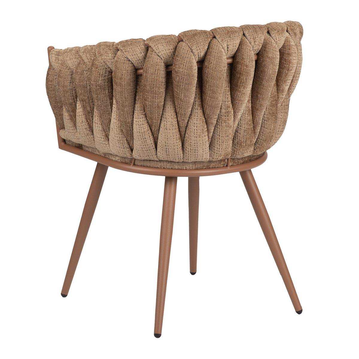 Wellenstuhlkaramell (2) Set) - HomeDesign Knaus
