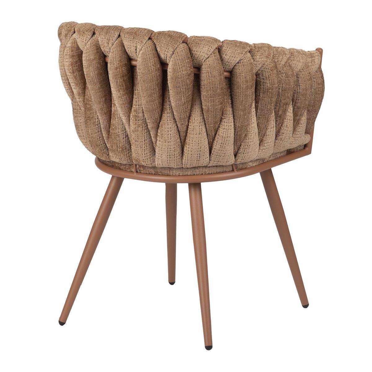 Wellenstuhlkaramell (2) Set) - HomeDesign Knaus