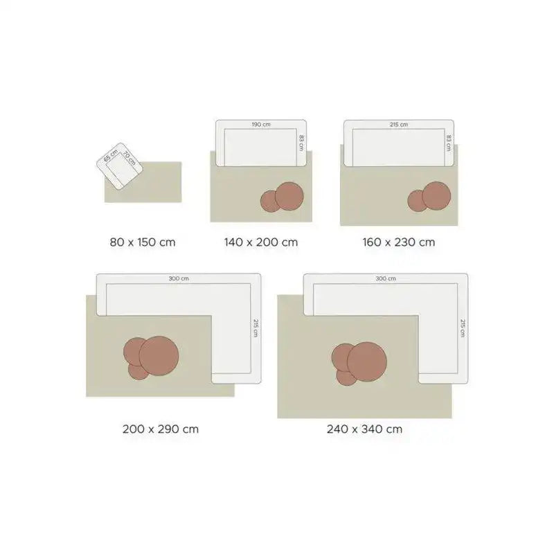 Wessel-Teppich 160 x 230 cm - HomeDesign Knaus