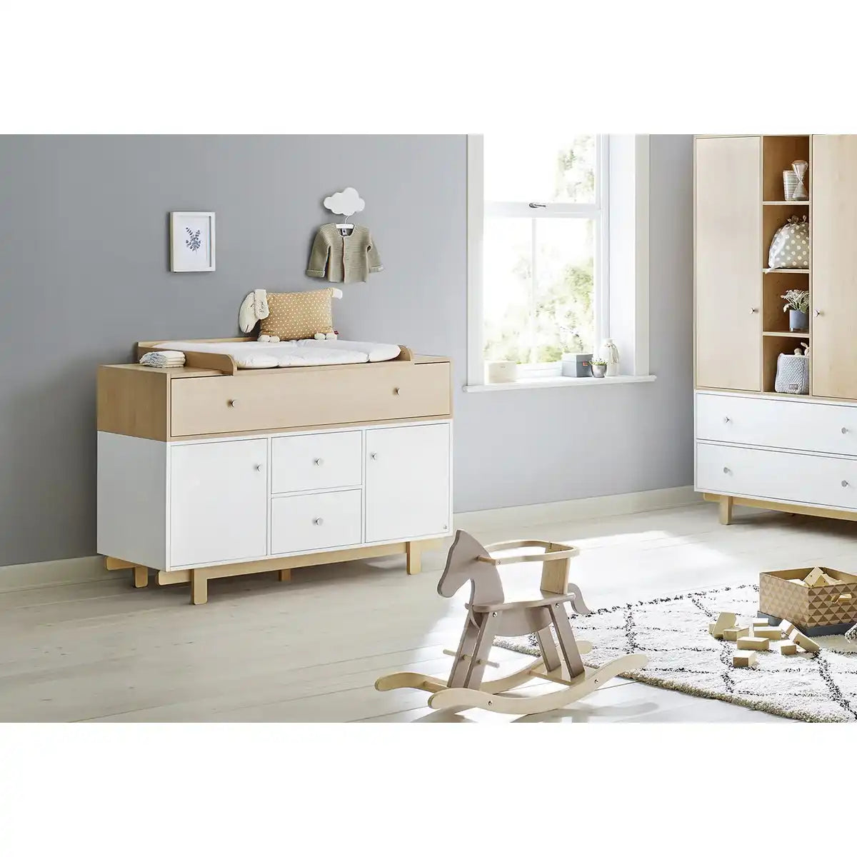 Wickelkommode 'Boks' extrabreit - HomeDesign Knaus