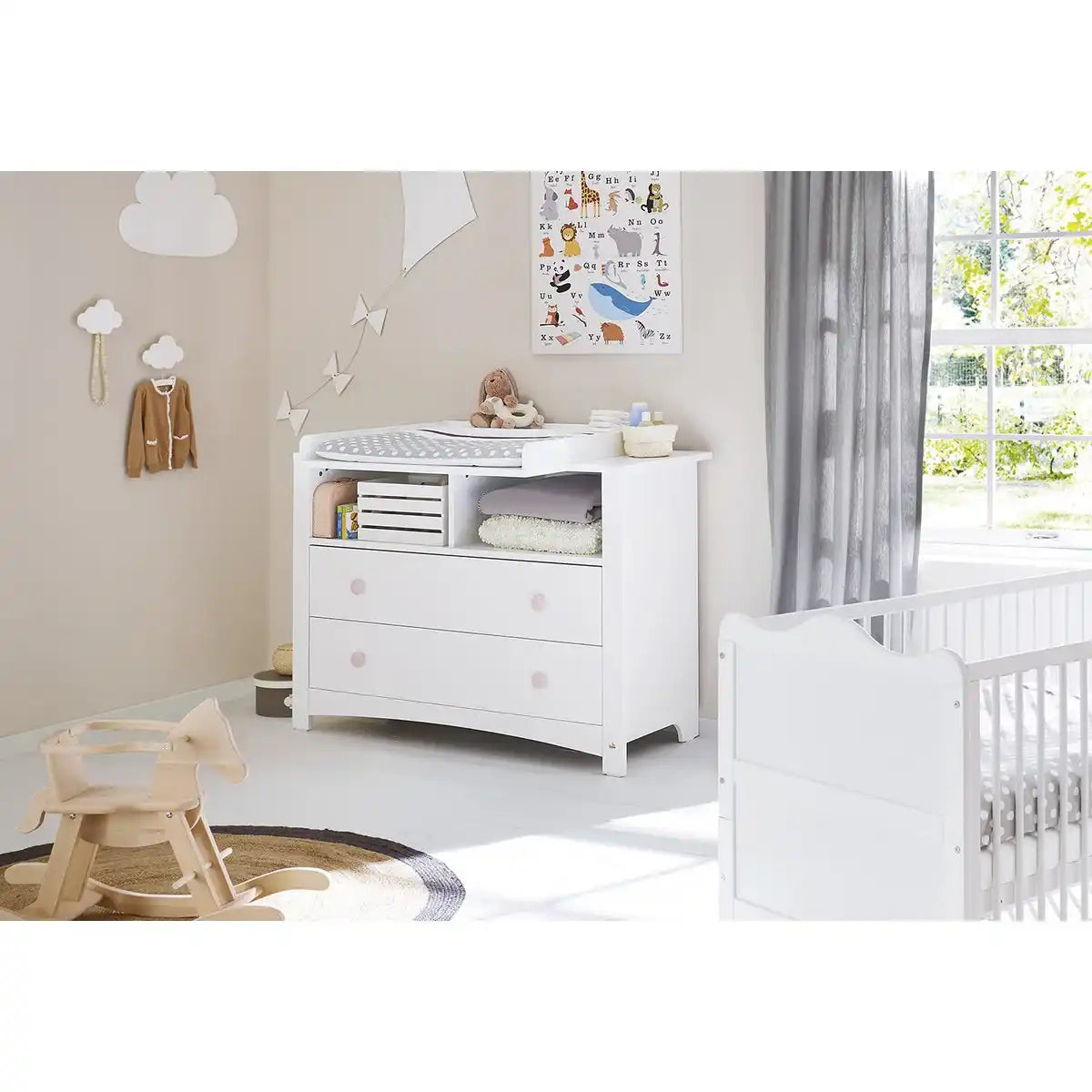 Wickelkommode 'Florentina' extra breit - HomeDesign Knaus