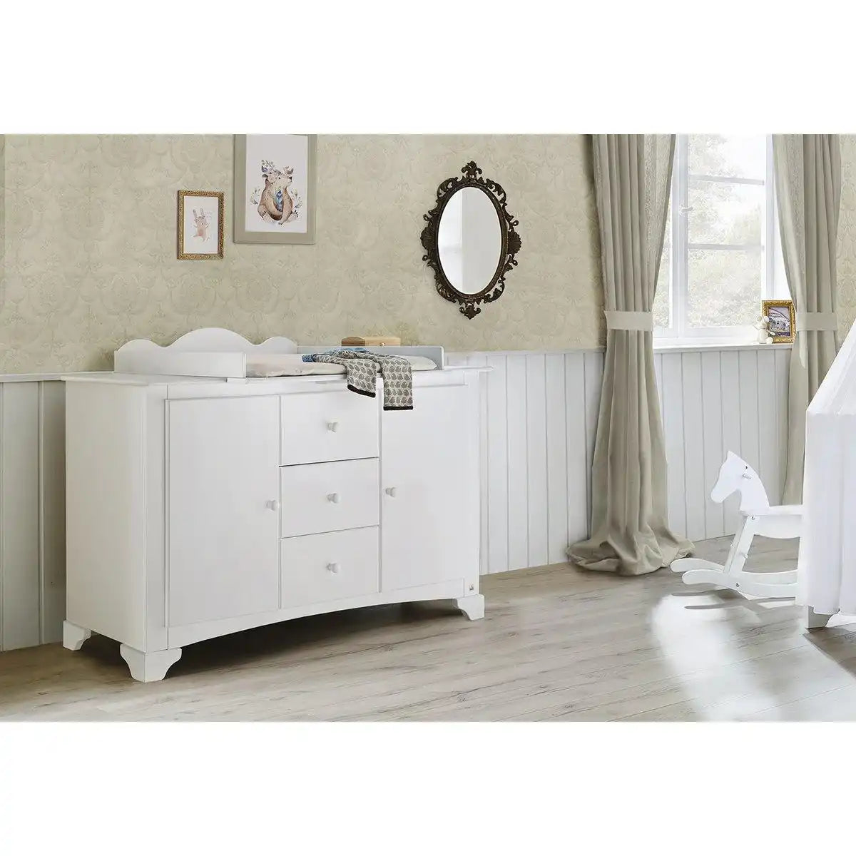 Wickelkommode 'Pino' extrabreit - HomeDesign Knaus