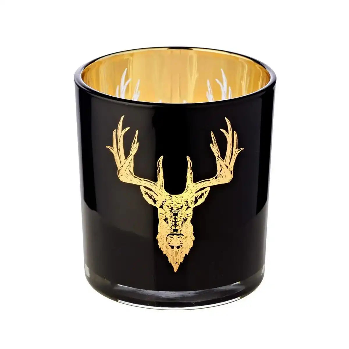 Windlicht schwarz - HomeDesign Knaus