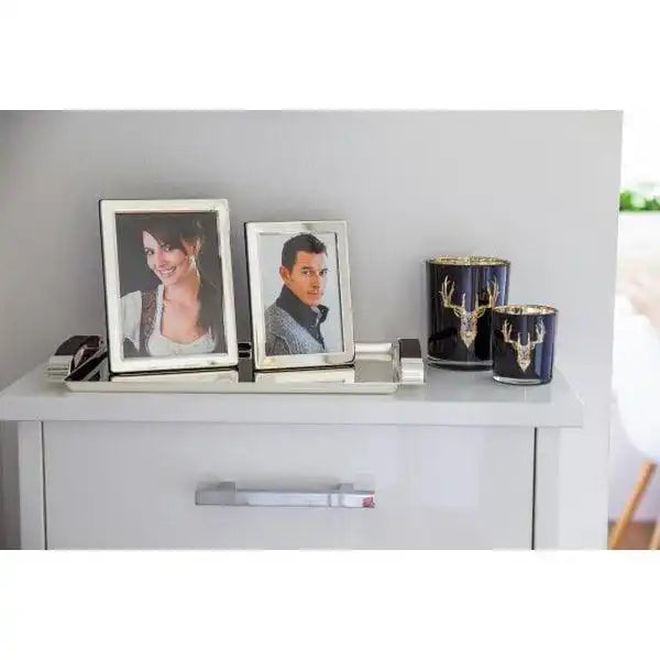 Windlicht schwarz - HomeDesign Knaus