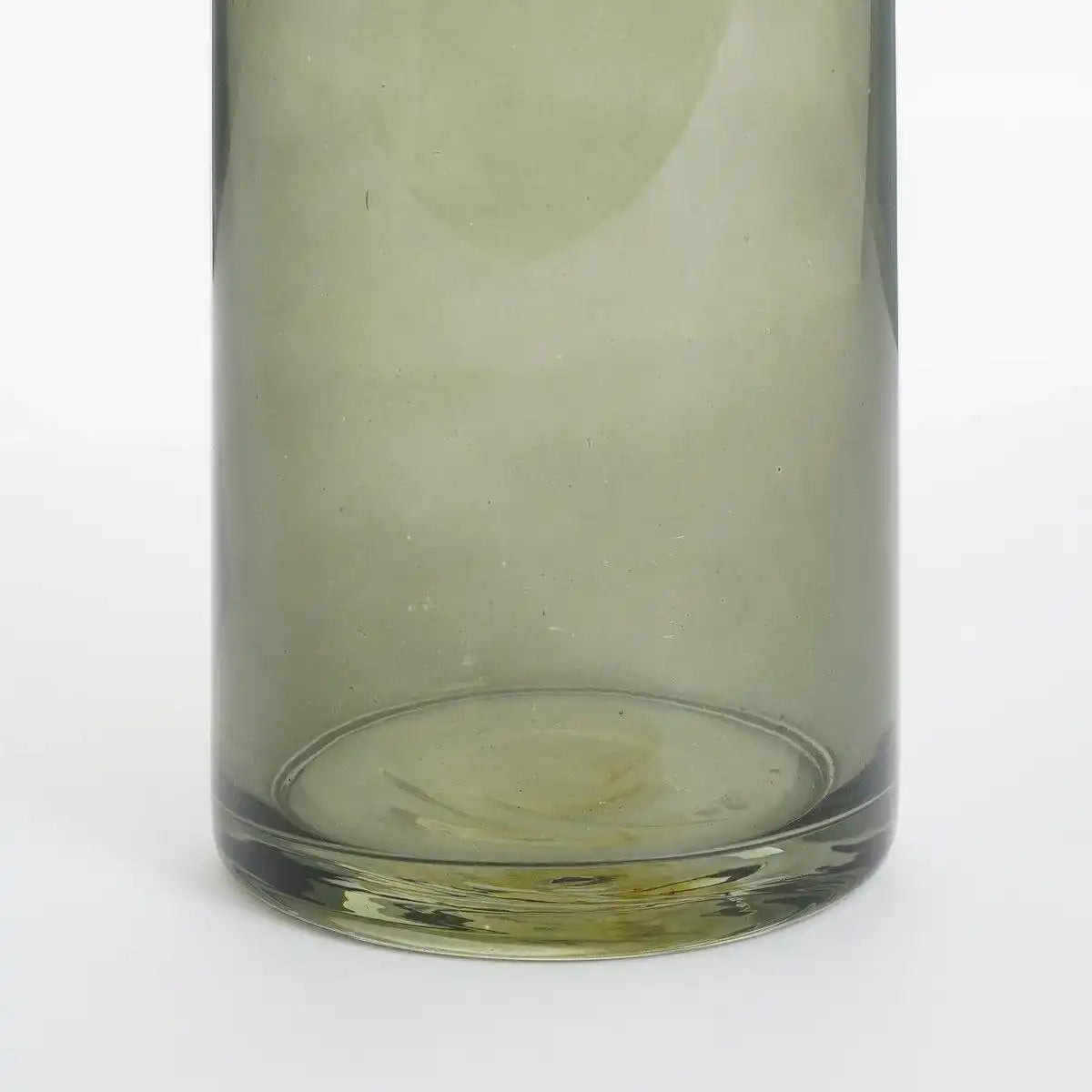 Xandra Schmale Vase - H38 x Ø10 cm - Glas - Grün - HomeDesign Knaus