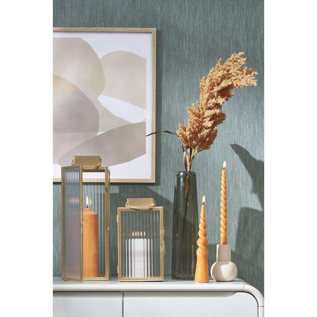 Xandra Schmale Vase - H38 x Ø10 cm - Glas - Grün - HomeDesign Knaus