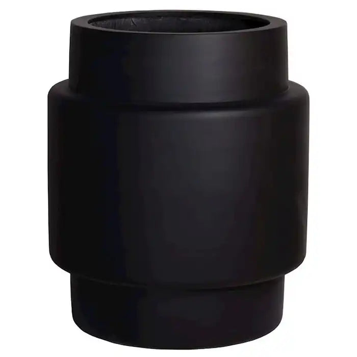 XXL Blumentopf Innen Außenbereich Pflanzentopf schwarz Pot - HomeDesign Knaus