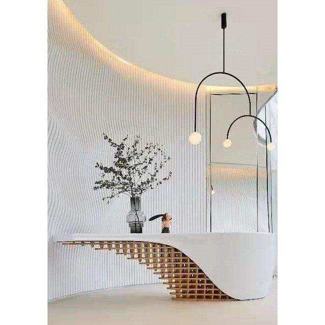 XXL Luxusvase Dicke Glasvase im Retro-Stil Blumenvase - HomeDesign Knaus