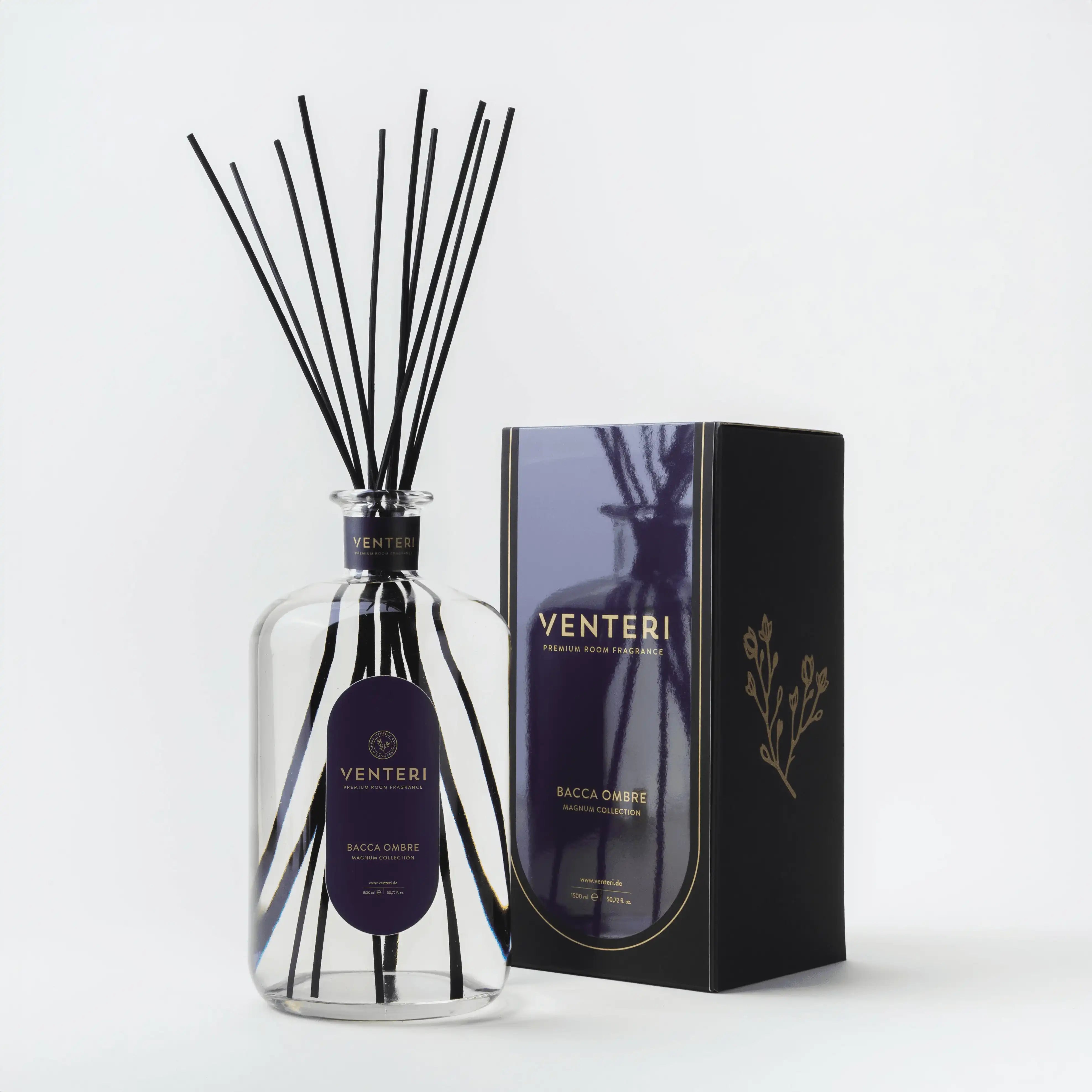 XXL Magnum Luxus Premium Raumduft inkl. Stäbchen 12 Monate - HomeDesign Knaus