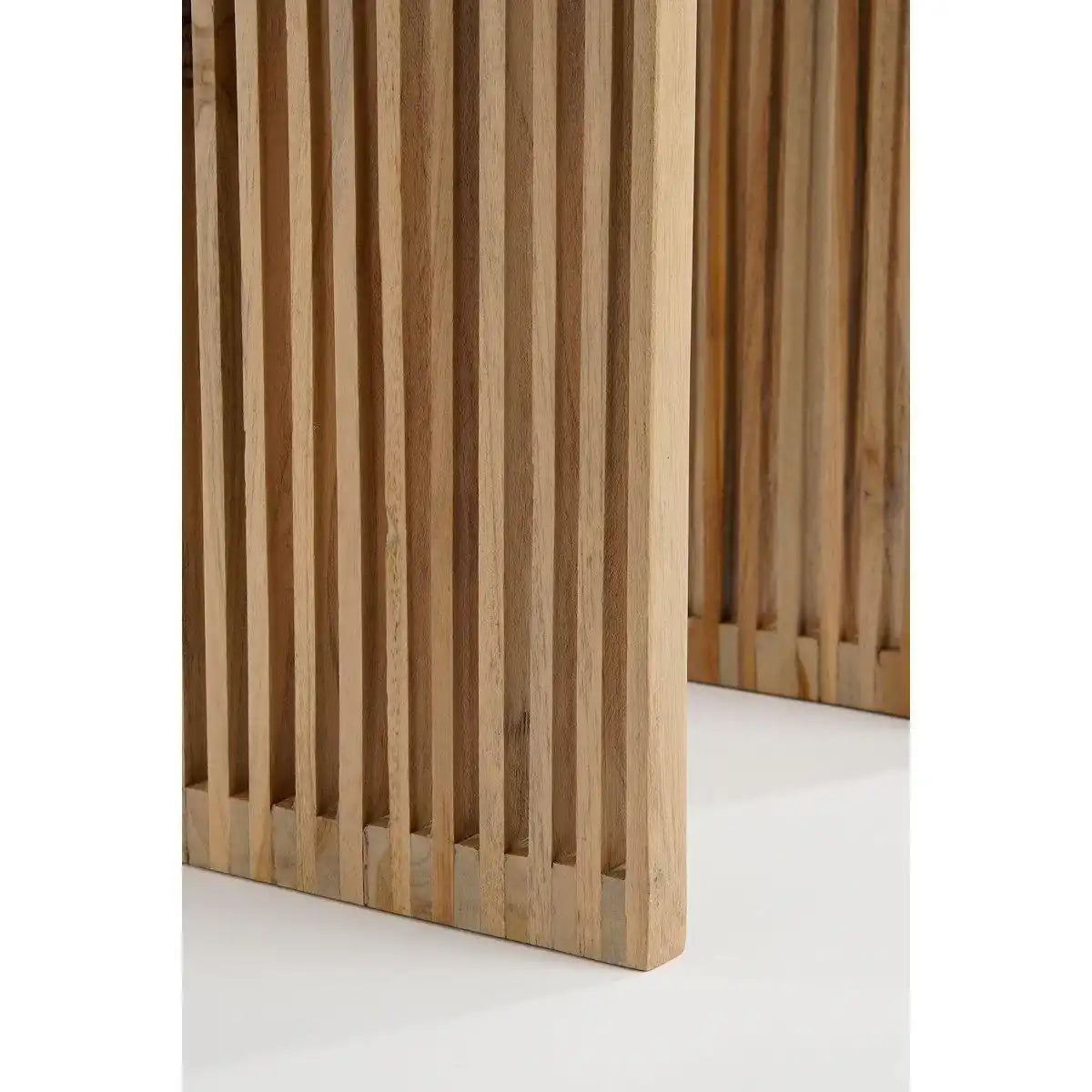 Yonker Beistelltisch – 3er-Set – L44 x B34 x H50 cm – recyceltes Holz – Braun - HomeDesign Knaus