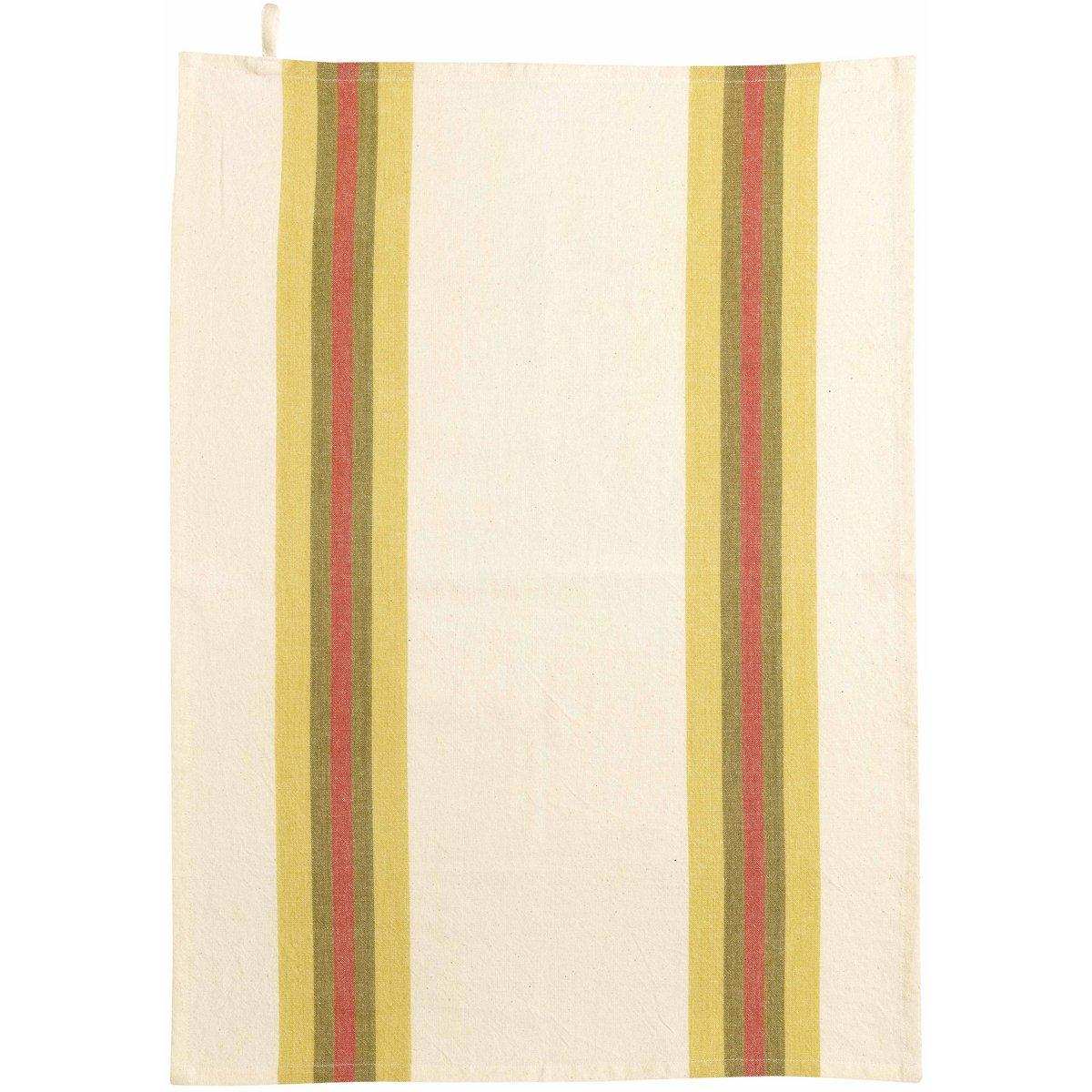 Yuna Curry/natürliches recyceltes Tuch 50 x 70 - HomeDesign Knaus