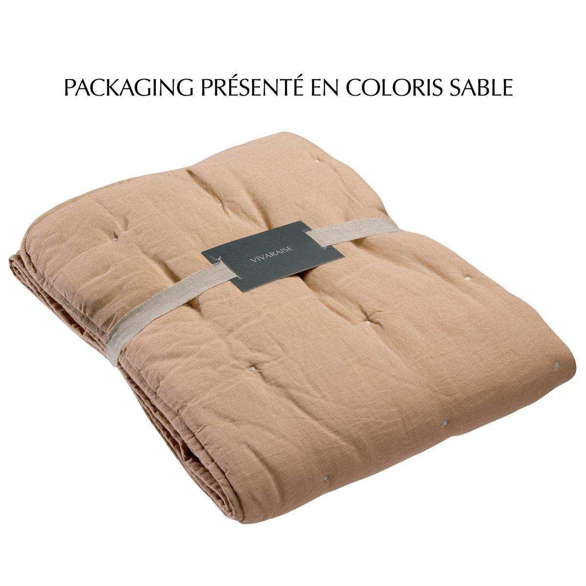 Zeff Craie stonewashed Bettüberwurf 240 x 260 - HomeDesign Knaus
