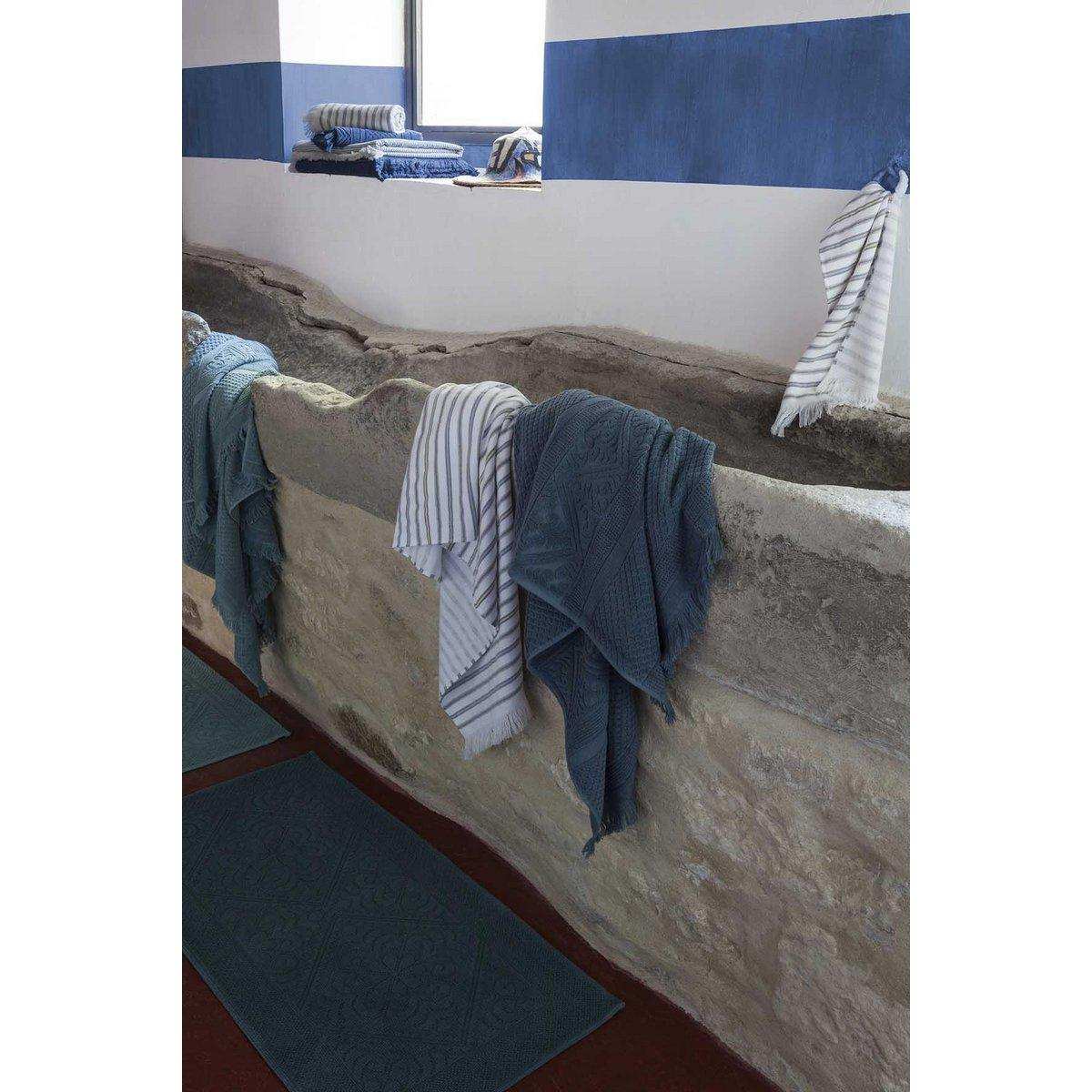 Zoe Grünspan Badetuch - HomeDesign Knaus