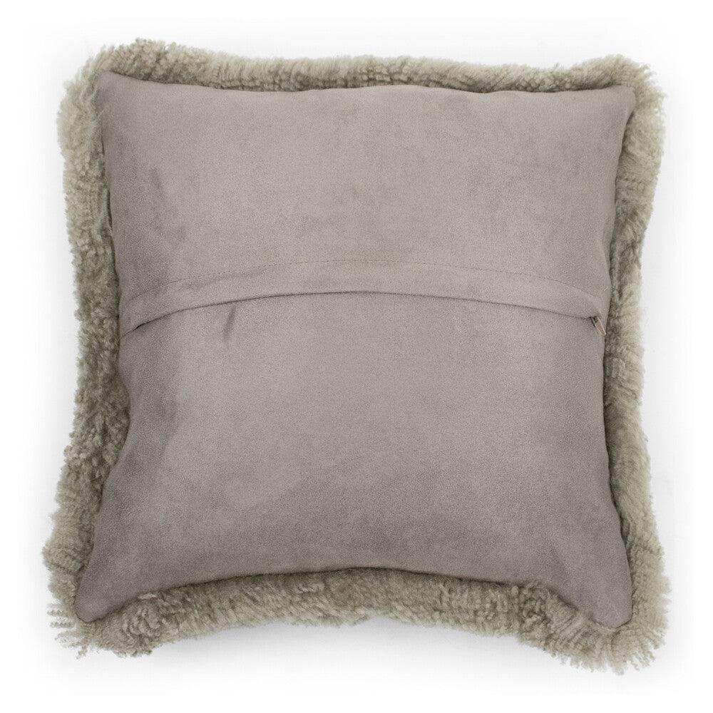 2er Set Fell Echtfell Kissen Neuseeland Schaf 40x40cm - HomeDesign Knaus