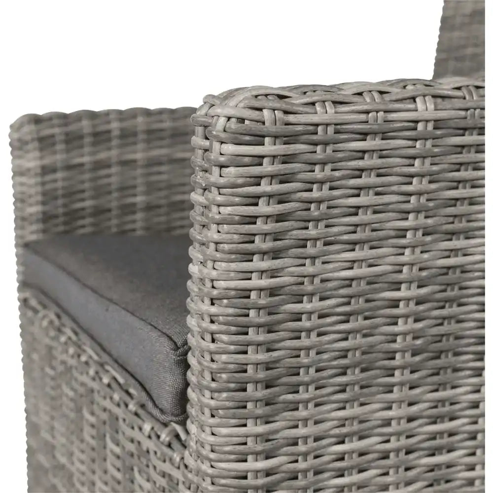 2er Set Gartenstuhl Stuhl Tropez Smoke Gartensessel - HomeDesign Knaus