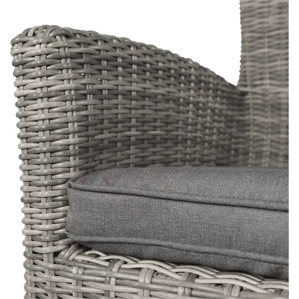 2er Set Gartenstuhl Stuhl Tropez Smoke Gartensessel - HomeDesign Knaus