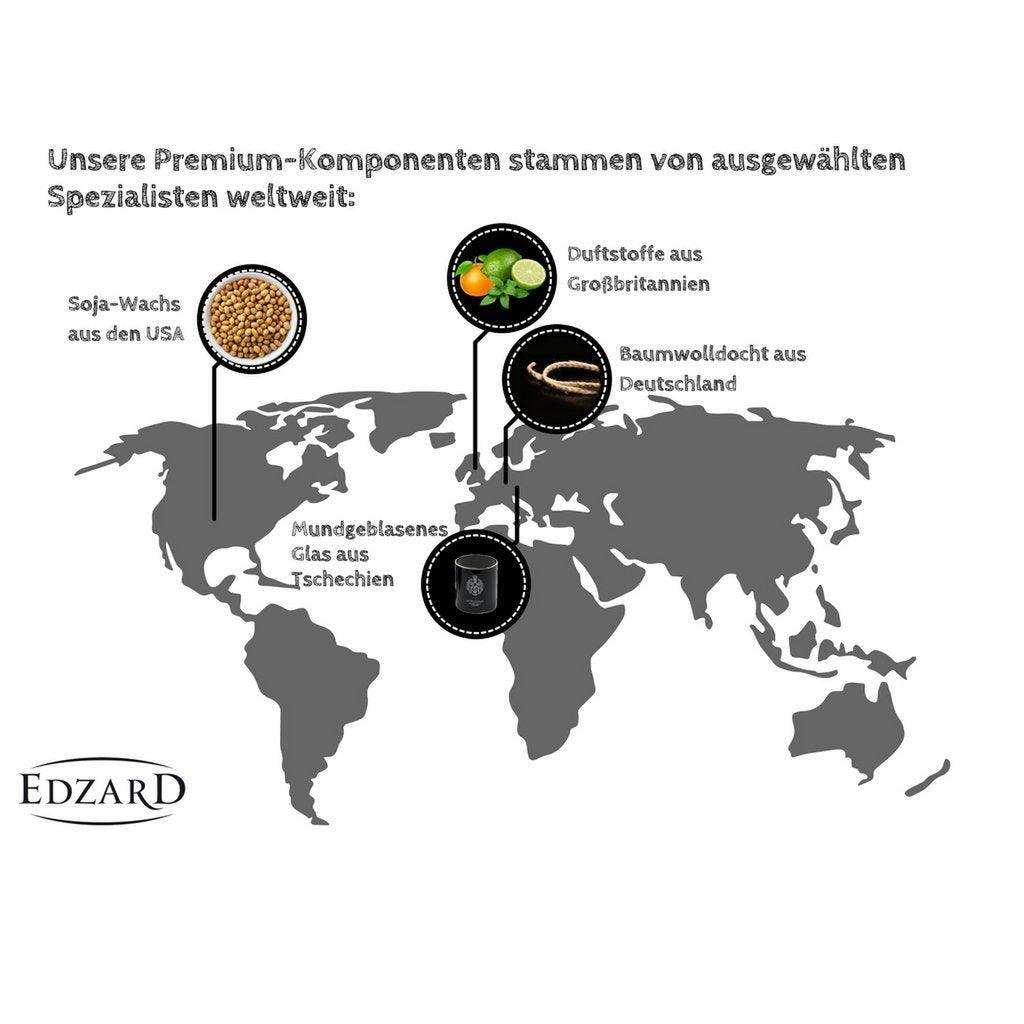 2er Set Lime Vegane Duftkerze Limette Basilikum & Mandarine - HomeDesign Knaus