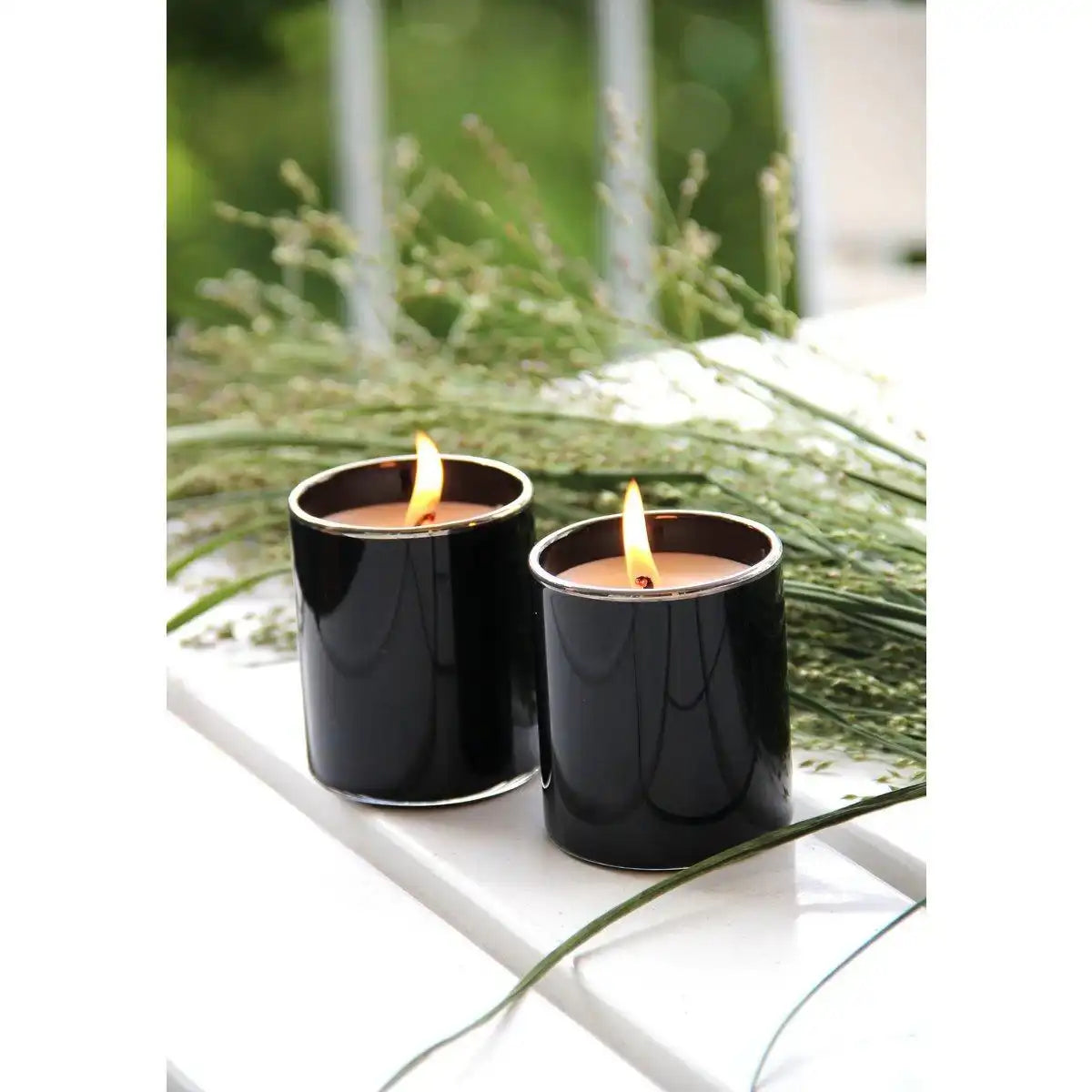 2er Set Lime Vegane Duftkerze Limette Basilikum & Mandarine - HomeDesign Knaus
