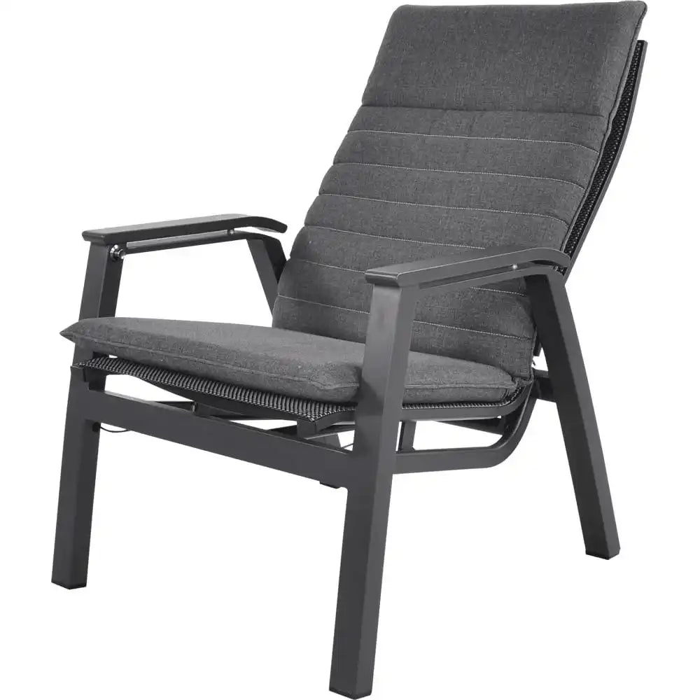 2er Set Loungesessel Allegro Gartensessel verstellbare Rückenlehne - HomeDesign Knaus
